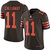 Nike Men & Women & Youth Browns 11 Antonio Callaway Brown Color Rush Limited Jersey,baseball caps,new era cap wholesale,wholesale hats